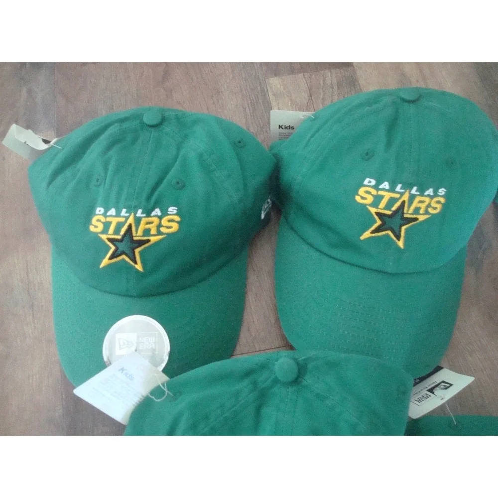 5HAT LOT DALLAS STARS NEW ERA YOUTH   BUNDLE CAP‎ HAT 90S VINTAGE 00S Y2K M1